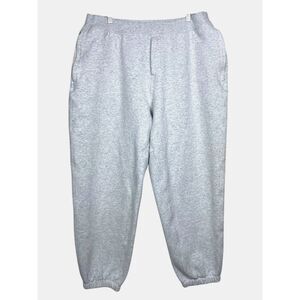 Lululemon Steady State Relaxed Fit Jogger Sweatpants Heathered Light Grey Men XL